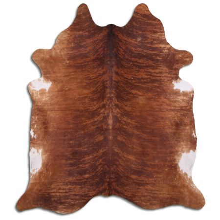 LG&#47;XL Brown, Beige, Black, Tornasol, and Brindle hair on cowhide rugs. Measures approximately 40-45 square feet #3