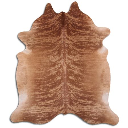 LG&#47;XL Brown, Beige, Black, Tornasol, and Brindle hair on cowhide rugs. Measures approximately 40-45 square feet #4