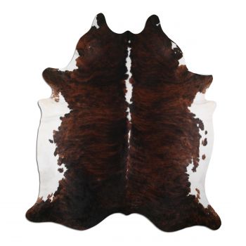LG&#47;XL Brazilian White belly &amp; backbone hair on cowhide rugs. Measures approximately 42.5-50 square feet #4