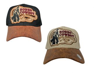 Cowboy Ballcap rope decal