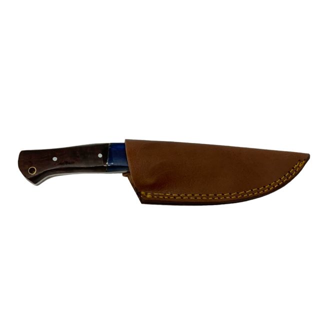 Wild Turkey Handmade Collection High Carbon Steel Fix Blade Knife #3